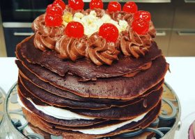 طريقة عمل تورتة الكريب