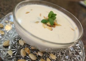 طريقة عمل شوربة اللوز