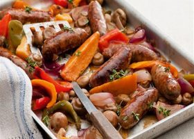 طريقة عمل يخنى السجق البقرى مع المشروم