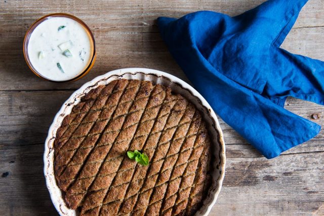 طريقة عمل صينية الكبة