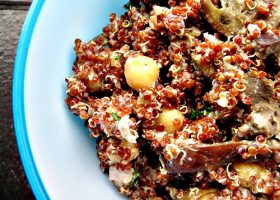 طريقة عمل باذنجان بزبدة الفول السوداني