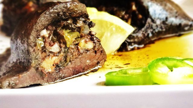 طريقة عمل الطحال المحشى