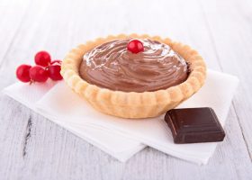 طريقة عمل قوالب تارت الشكولاتة بدون خبز