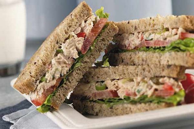 طريقة عمل سندويتش التونة للدايت