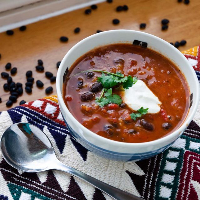 طريقة عمل الشوربة المكسيكية