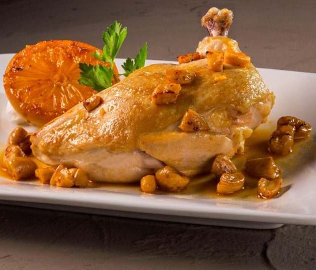 طريقة عمل دجاج بالبرتقال