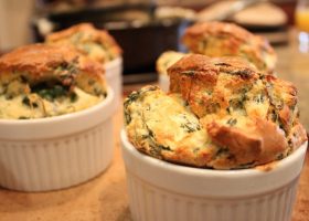 طريقة عمل سوفلية السبانخ