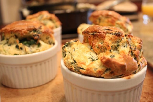 طريقة عمل سوفلية السبانخ