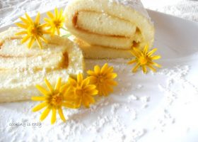 طريقة عمل سويس رول بصوص الكراميل