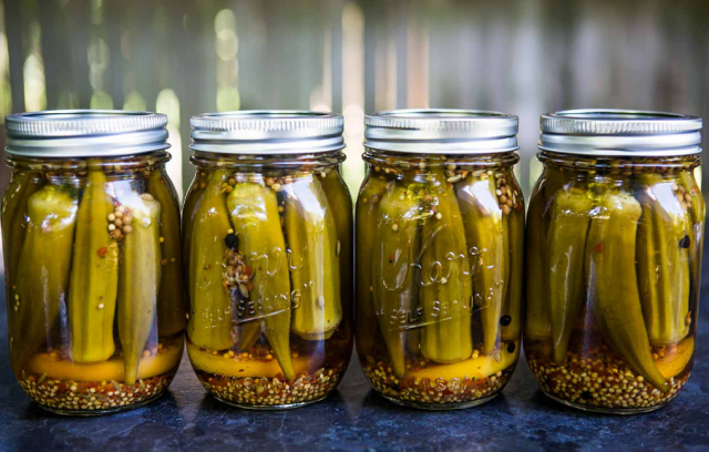 طريقة عمل مخلل البامية