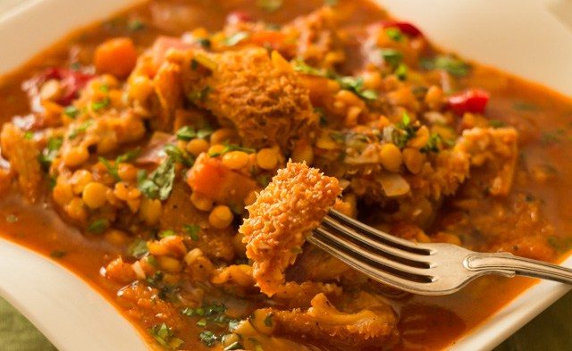 طريقة عمل كرشة بالحمص