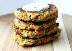 طريقة عمل بان كيك الكوسة والجزر