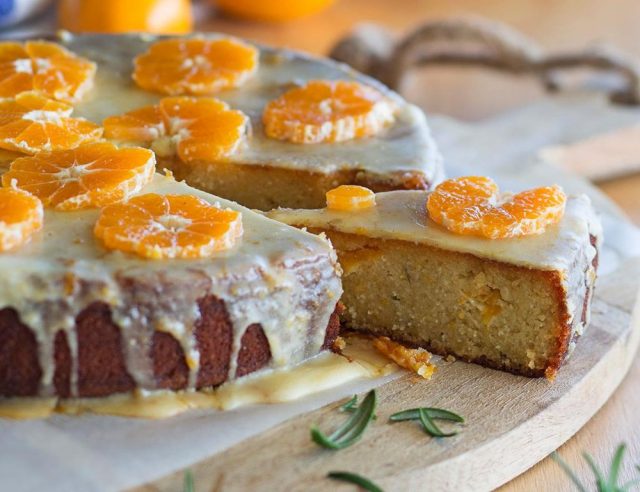 طريقة عمل كيك اليوسفى