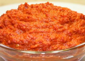 طريقة عمل صوص الهريسة الحار