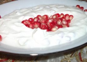 طريقة عمل لبنة الرمان