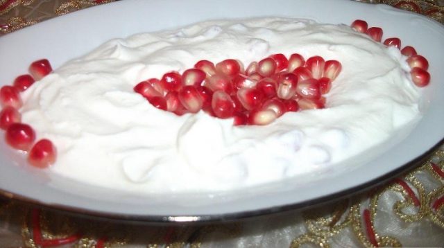 طريقة عمل لبنة الرمان