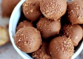 طريقة عمل حلوى النسكافية والشكولاتة