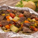 طريقة عمل ورقة لحمة بالخضار