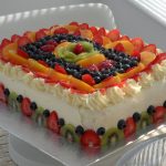 طريقة عمل تورتة الفواكة