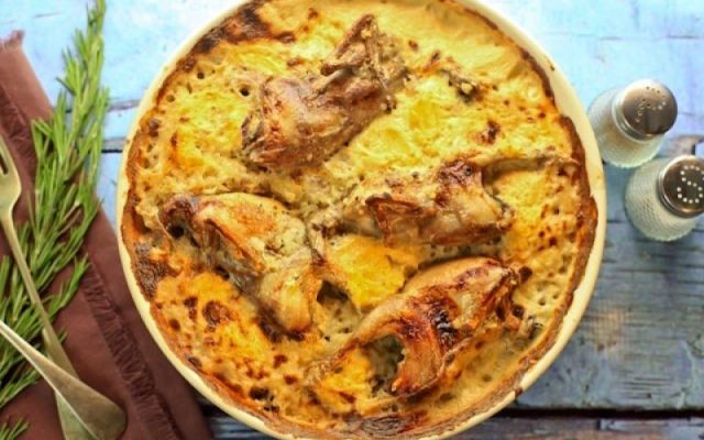 طريقة عمل طاجن أرز معمر بالسمان
