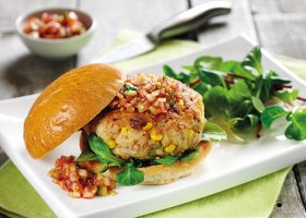 طريقة عمل برجر التونة