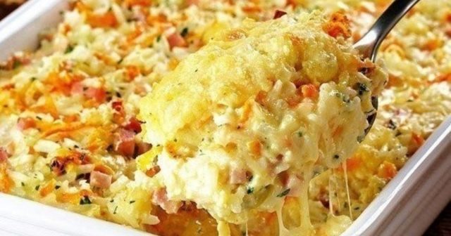 طريقة عمل صينية أرز بالجبن