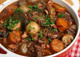 طريقة عمل طاجن لحمة راس