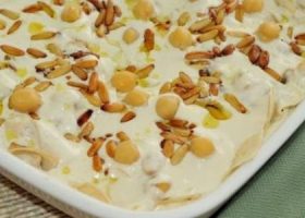 طريقة عمل الفتة اللبنانى