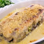 طريقة عمل صينية السمك بالمشروم