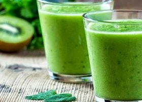 طريقة عمل لاسية الكيوى والنعناع