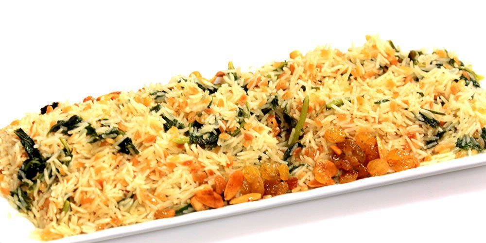 طريقة عمل أرز بلسان العصغور و السلق