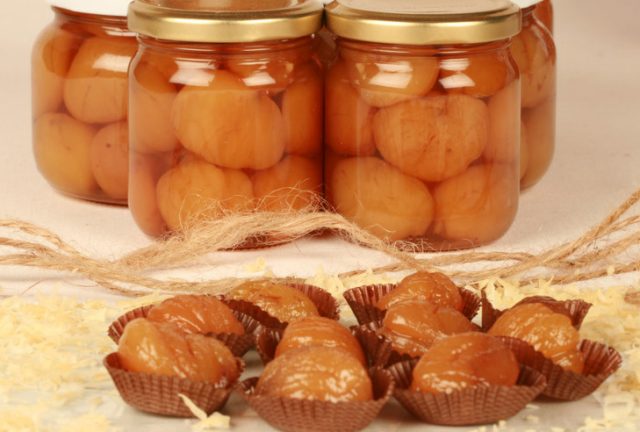 طريقة عمل مربى الكستناء