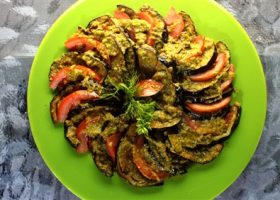 طريقة عمل باذنجان بالكارى