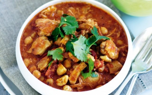 طريقة عمل طاجن لحم بالحمص