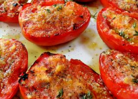 طريقة عمل الطماطم المشوية