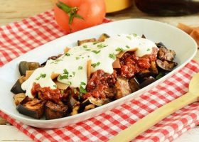 طريقة عمل فتة الباذنجان