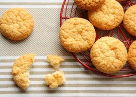 طريقة عمل بسكويت جوز الهند والمشمش