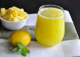 طريقة عمل عصير الاناناس بالليمون