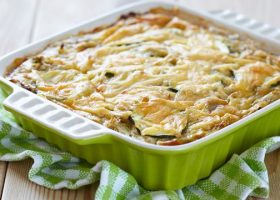 طريقة عمل مكرونة بالخضروات والبشاميل