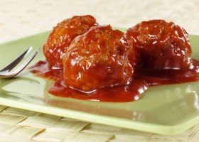 طريقة عمل كرات لحم حارة و حلوة