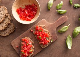 طريقة عمل شرائح البروشتا