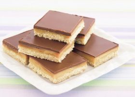 طريقة عمل بسكوت بالكراميل