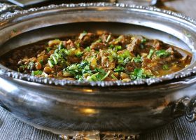 طريقة عمل طاجن لحم بالعدس الأصفر