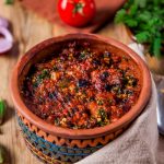 طريقة عمل طاجن بامية باللحمة