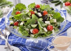 طريقة عمل سلطة الجرجير اليونانية
