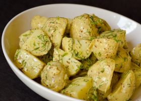 طريقة عمل بطاطس بالخردل