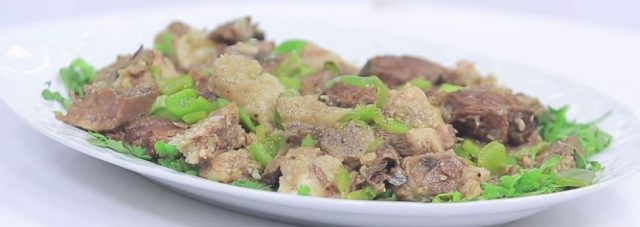 طريقة عمل لحمة الراس بالسمن البلدي