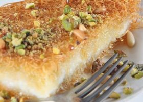 طريقة عمل كنافة بالكريمة