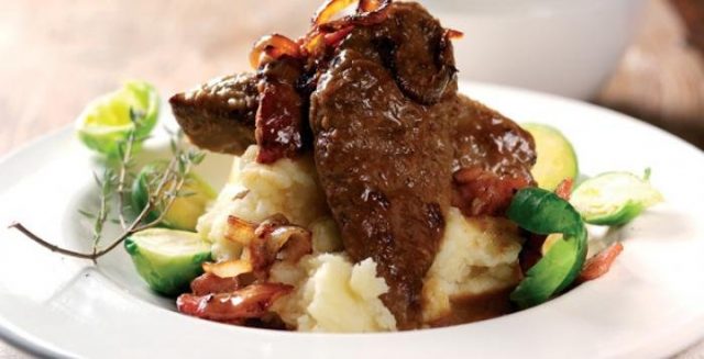 طريقة عمل كبد ضانى محمر