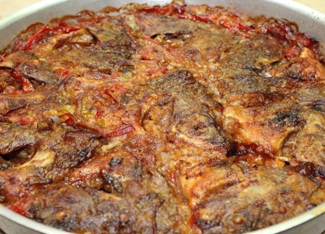 طريقة عمل صينية سمك مصحف